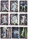 Chicago Cubs/Complete 2025 Topps Chicago Cubs Baseball Card Team Set (Series 1 and 2) with (23) Cards. *Plus Bonus* This listing includes (5) Bonus Chicago Cubs Baseball Cards!