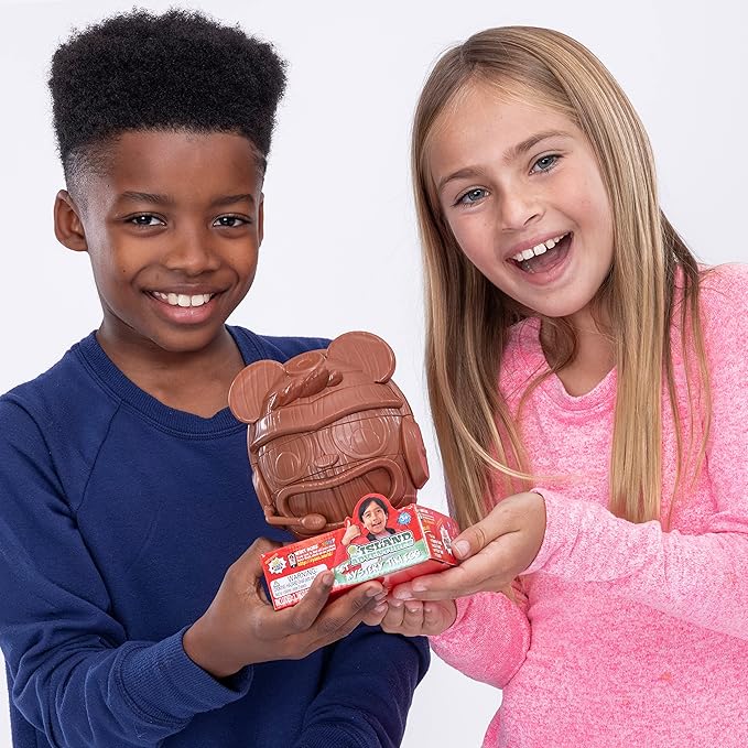 Ryan's World: Island Adventures - Mystery Tiki Egg | Discover Ryan's Island Adventure | Collectable Ryan's World Surprise Toy | for Kids Aged 3+ Brown