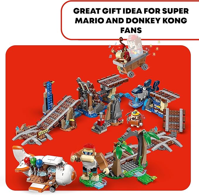 LEGO 71425 Super Mario Diddy Kongs Lorenritt – Erweiterungsset