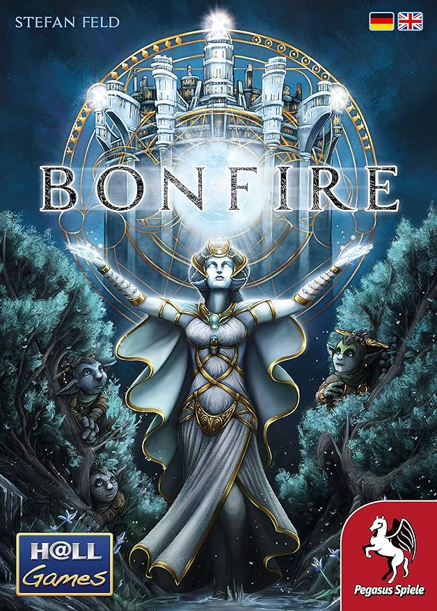 Bonfire – Board Game by Pegasus Spiele 1-4 Players – Board Games for Family – 70-100 Minutes of Gameplay – Games for Family Game Night – Kids and Adults Ages 12+ - English Version