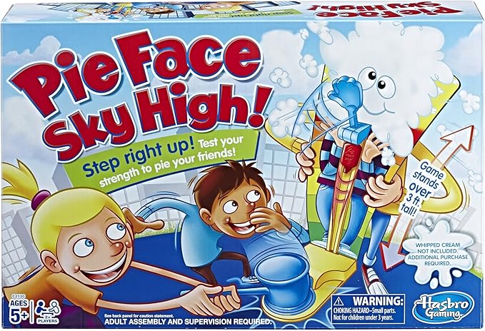 Hasbro Gaming Pie Face Sky High Game 60 months to 1188 months