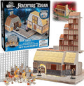 Monster Adventure Terrain - NEW! Village Builder Set (158pc) - 3D Interchangeable Dungeon System w 23 New Tiles - Build Modular Worlds in a Snap &amp Elevate Your Campaign - Compatible with DND