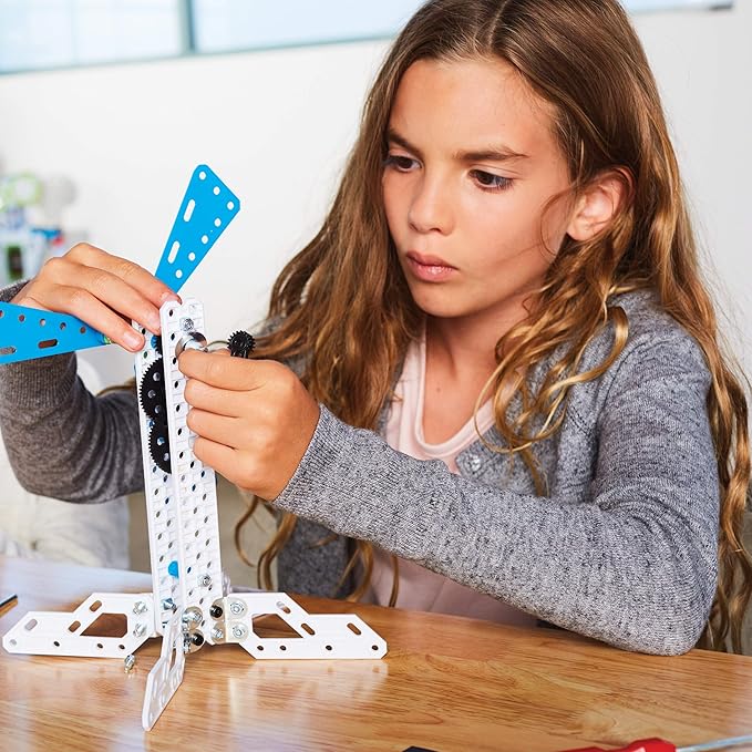 MECCANO Geared Machines S.T.E.A.M. Building Kit with Moving Parts for Ages 10 and Up
