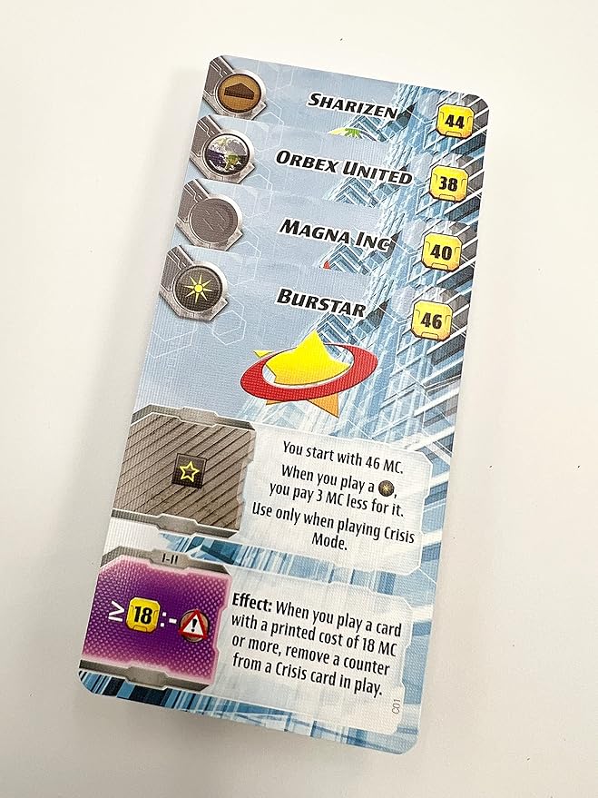 Stronghold Games Terraforming Mars Ares Expedition: Crisis - Cooperative Board Game Expansion - 2 to 4 Players Ages 14+