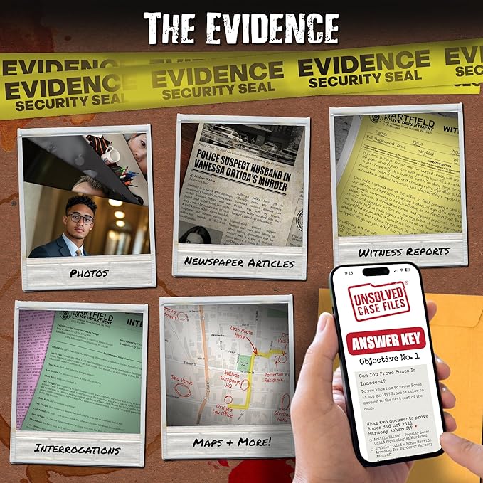 Unsolved Case Files | Ortiga Vanessa - Cold Case Murder Mystery Game - Can You Solve The Crime?