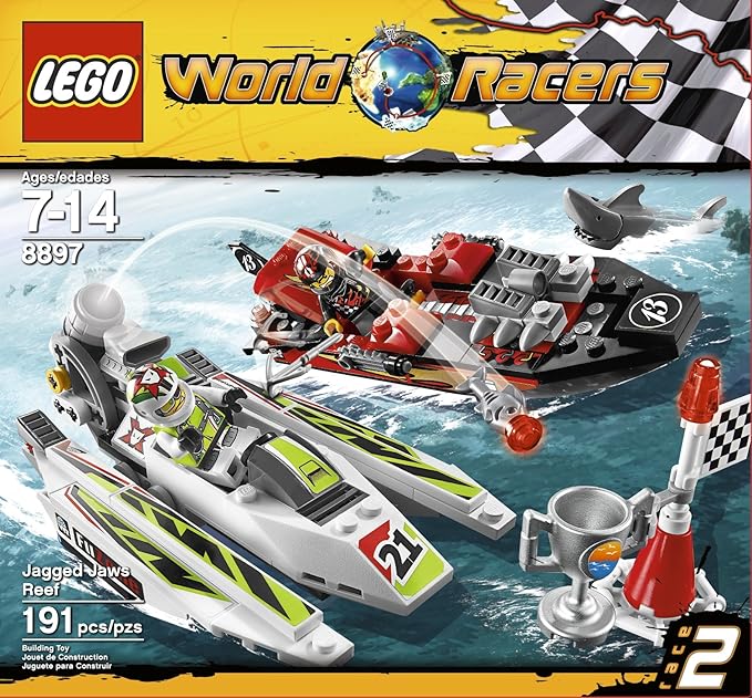 LEGO World Racers Jagged Jaws Reef 8897