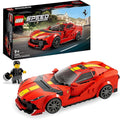 Speed Champion Ferrari 812 Competizione 76914 Toy Blocks Present Racing Car Vehicle Glue Boys Ages 9 and Up