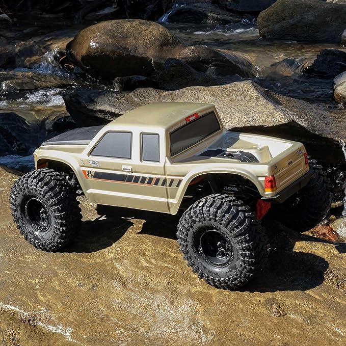 Axial RC Truck SCX10III Coyote: 1/10 4WD RTR with Battery and Charger Brushed Rock Crawler Gold AXI-3071