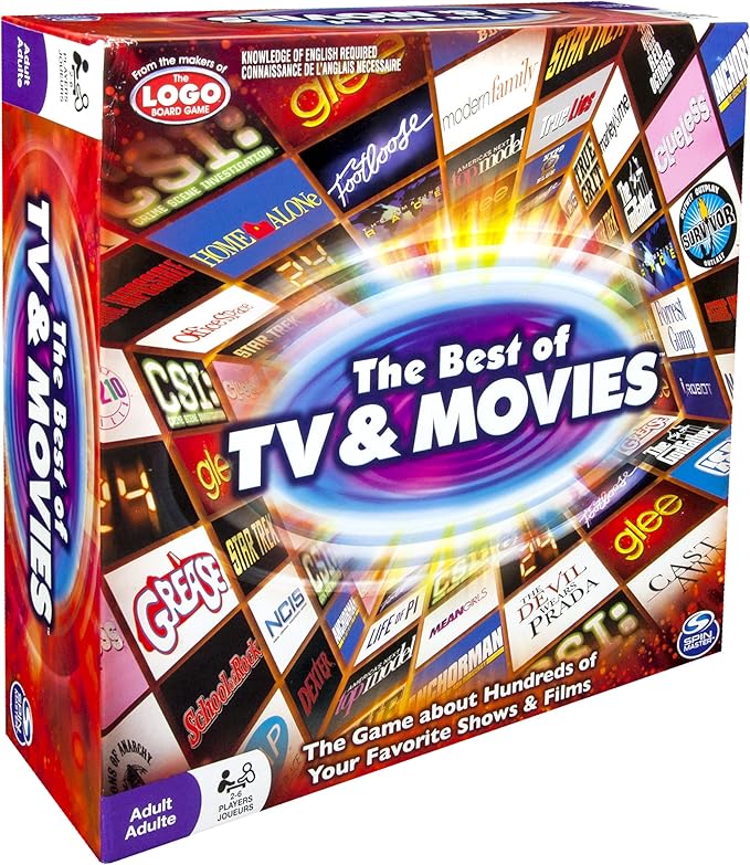 Spin Master Games - Best of Movies &amp TV Board Game