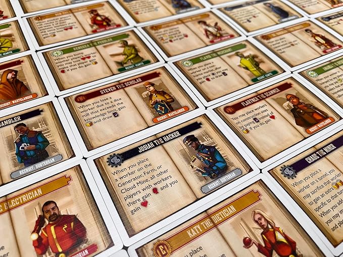 Stonemaier Games: Euphoria: Build a Better Dystopia (Base Game) by Jamey Stegmaier &amp Alan Stone | Competitive Dice Worker Placement Strategy Board Game for Adults &amp Family | 2-6 Players 60 Mi