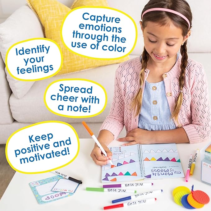 MindWare Best You Toolbox: Yoga and Mindfulness Practices for Children Activity - Includes Coloring Activities Yoga Exercises Puzzles CBT Tools for Emotional Regulation &amp More