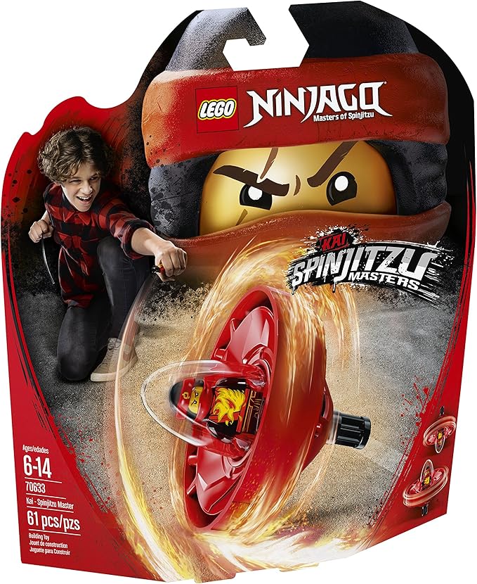 LEGO NINJAGO Kai – Spinjitzu Master 70633 Building Kit (61 Piece)
