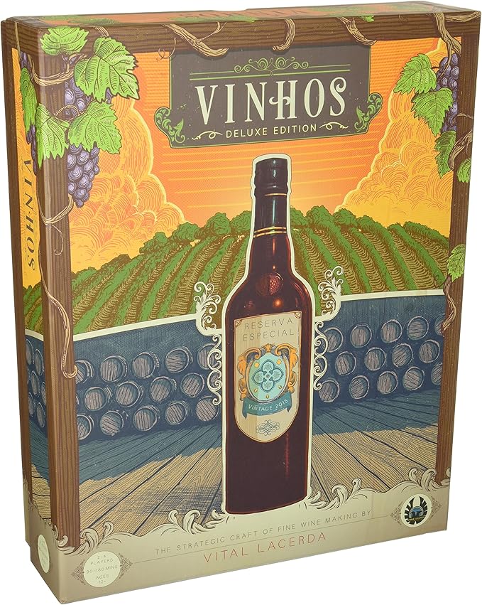 Vinhos Deluxe Board Game Strategy Board Game