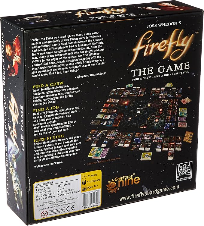 Gale Force Nine Firefly: The Game