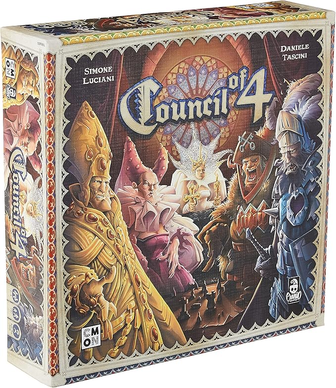 CMON Council of 4 Board Game