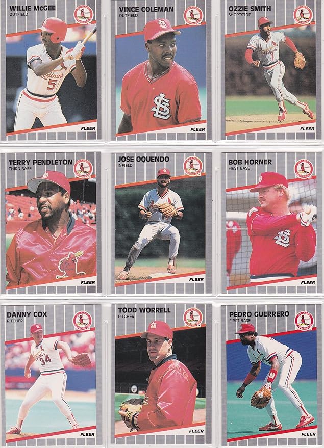 1989 Fleer Baseball Factory set