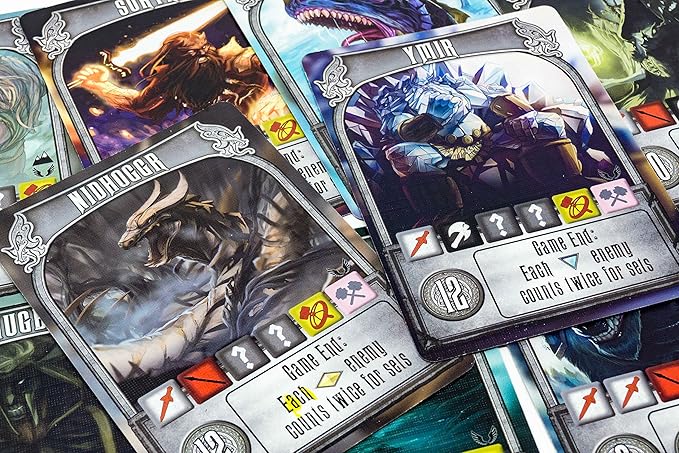 Grey Fox Games Champions of Midgard: Valhalla Expansion Board Game | Strategy Game