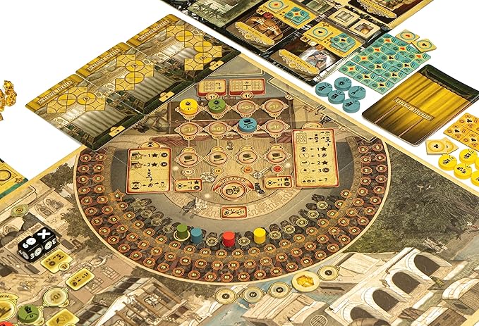 Mindclash Games Trickerion - Legends of Illusion Base Game | Victorian Steampunk Worker Placement Game for 2-4 Players | 48 Unique Trick Cards &amp Action Selection Mechanics